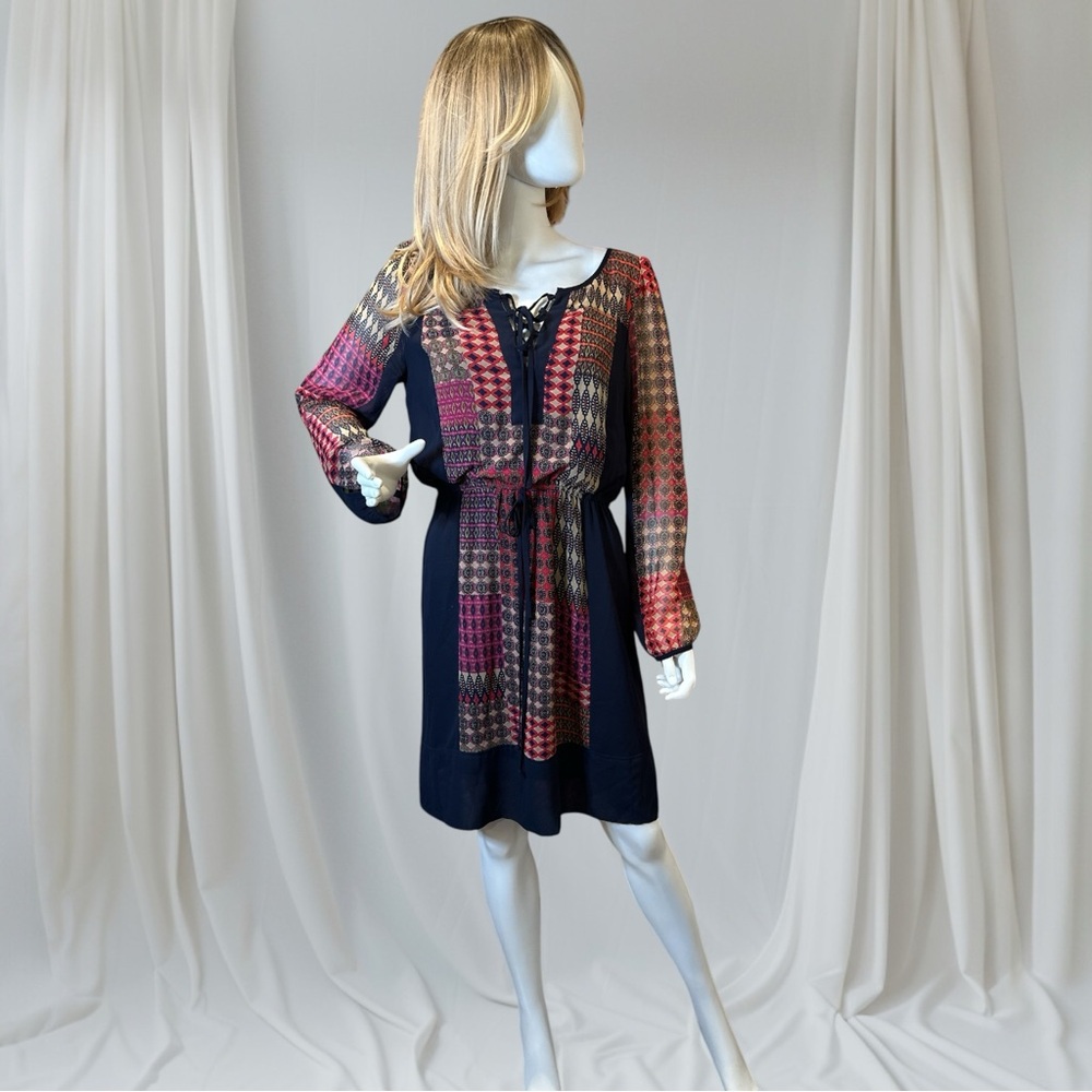 Maeve Sheath Dress with Long Bishop Sleeves - Picture 3 of 10